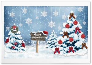 Merry Christmas 2014 Ultra HD Wallpaper for 4K UHD Widescreen desktop, tablet & smartphone