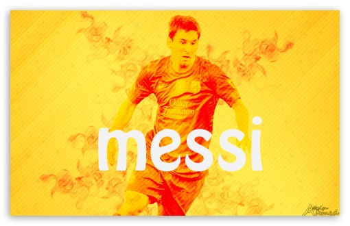 messi UltraHD Wallpaper for Widescreen 16:10 5:3 ;