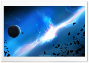Meteorites Shower Ultra HD Wallpaper for 4K UHD Widescreen desktop, tablet & smartphone
