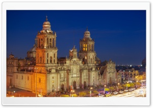 Mexico City Metropolitan Cathedral Ultra HD Wallpaper for 4K UHD Widescreen desktop, tablet & smartphone