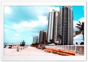 Miami Beach Ultra HD Wallpaper for 4K UHD Widescreen desktop, tablet & smartphone