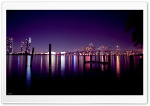 Miami Skyline Ultra HD Wallpaper for 4K UHD Widescreen desktop, tablet & smartphone