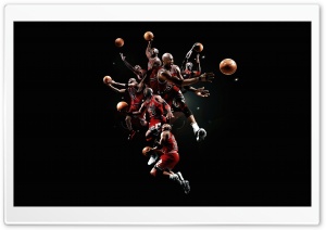 Michael Jordan Epic Moments Ultra HD Wallpaper for 4K UHD Widescreen Desktop, Lockscreen, Screensaver, TV, Tablet, Smartphone