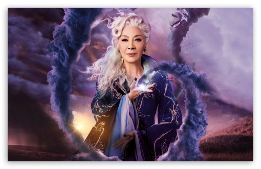Michelle Yeoh as Madame Morrible, Wicked For Good 2025 Movie UltraHD Wallpaper for UHD 16:9 ; HD 16:9 ; UltraWide 21:9 24:10 ; Widescreen 16:10 5:3 ; Fullscreen 4:3 5:4 3:2 ; Tablet 1:1 ; Mobile 9:16 9:19.5 9:20 10:16 2:3 3:5 3:4 ; Dual 4:3 5:4 3:2 ;