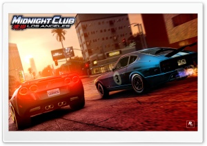 Midnight Club Los Angeles Corvette vs 280Z Ultra HD Wallpaper for 4K UHD Widescreen desktop, tablet & smartphone