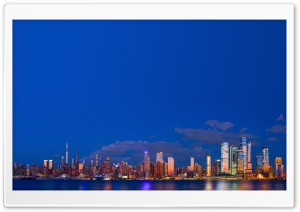 Midtown Manhattan, New York City Panorama 4K UHD Wallpaper for Widescreen and UltraWide Desktop, UltraHD TV, Smartphone, Tablet