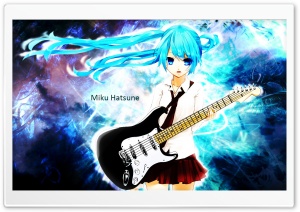 Miku Ultra HD Wallpaper for 4K UHD Widescreen desktop, tablet & smartphone