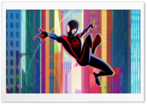 Miles Morales Fan Art Spider-Man Ultra HD Wallpaper for 4K UHD Widescreen desktop, tablet & smartphone