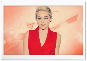 Miley Cyrus Ultra HD Wallpaper for 4K UHD Widescreen Desktop, Lockscreen, Screensaver, TV, Tablet, Smartphone