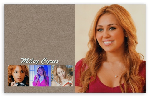 Miley Cyrus UltraHD Wallpaper for Widescreen 16:10 ;