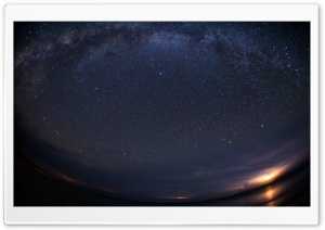Milky Way From Earth Ultra HD Wallpaper for 4K UHD Widescreen desktop, tablet & smartphone