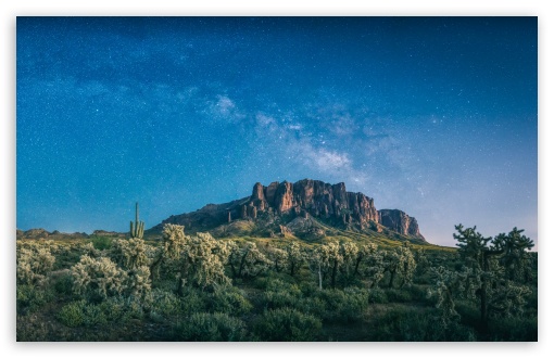Milky Way Over the Superstition Mountains, Arizona UltraHD Wallpaper for UHD 16:9 ; HD 16:9 ; UltraWide 21:9 24:10 32:9 32:10 ; Widescreen 16:10 5:3 ; Fullscreen 4:3 5:4 3:2 ; Tablet 1:1 ; Mobile 9:16 9:19.5 9:20 9:21 9:22 10:16 2:3 3:5 3:4 ; Dual 16:10 5:3 16:9 4:3 5:4 3:2 ; Triple 16:10 5:3 16:9 4:3 5:4 3:2 ;