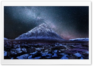 Milkyway Over Scottish Highlands Ultra HD Wallpaper for 4K UHD Widescreen desktop, tablet & smartphone