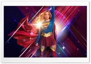 Milly Alcock as Supergirl Artwork 4K UHD Wallpaper for Widescreen and UltraWide Desktop, UltraHD TV, Smartphone, Tablet