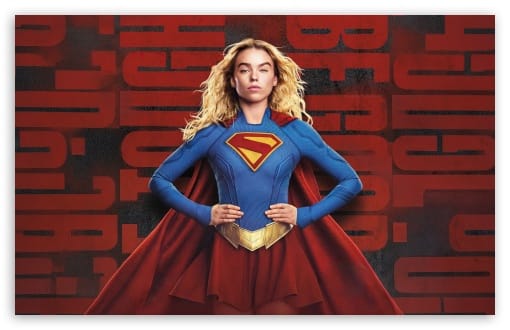 Milly Alcock as Supergirl The Woman of Tomorrow 2026 Movie UltraHD Wallpaper for UHD 16:9 ; HD 16:9 ; UltraWide 21:9 24:10 32:9 32:10 ; Widescreen 16:10 ; Tablet 1:1 ; Mobile 9:16 9:19.5 9:20 9:21 9:22 ; Dual 16:10 16:9 ;