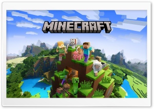 Minecraft 4K UHD Wallpaper for Widescreen and UltraWide Desktop, UltraHD TV, Smartphone, Tablet