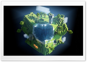 Minecraft Game Ultra HD Wallpaper for 4K UHD Widescreen desktop, tablet & smartphone