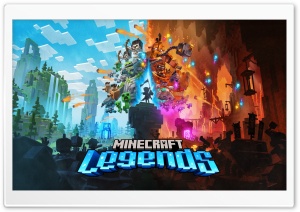 Minecraft Legends 2023 Video Game Ultra HD Wallpaper for 4K UHD Widescreen desktop, tablet & smartphone