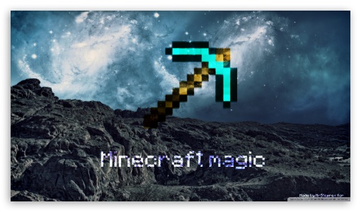 Minecraft magic UltraHD Wallpaper for HD 16:9 ;