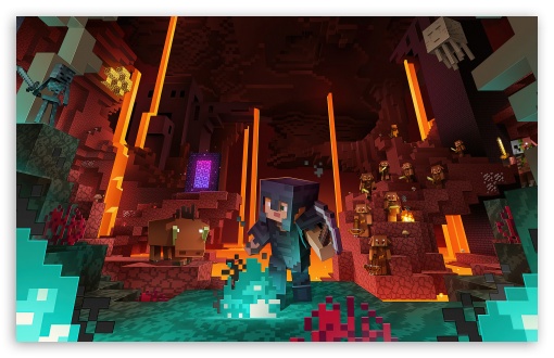 Minecraft Nether Biome UltraHD Wallpaper for UHD 16:9 ; HD 16:9 ; UltraWide 21:9 24:10 32:9 32:10 ; Widescreen 16:10 5:3 ; Fullscreen 4:3 5:4 3:2 ; Tablet 1:1 ; Mobile 9:16 9:19.5 9:20 10:16 2:3 3:5 3:4 ; Dual 16:10 5:3 16:9 4:3 5:4 3:2 ;