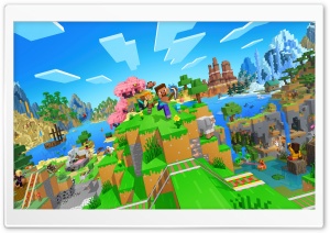Minecraft, Steve, Alex, Noor, VideoGame 4K UHD Wallpaper for Widescreen and UltraWide Desktop, UltraHD TV, Laptop, Tablet, Smartphone