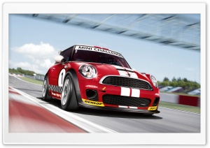 Mini Cooper Race Car Ultra HD Wallpaper for 4K UHD Widescreen desktop, tablet & smartphone