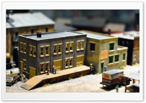 Miniature Town Ultra HD Wallpaper for 4K UHD Widescreen desktop, tablet & smartphone