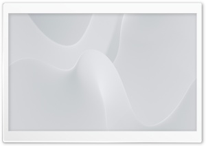 Minimalist Abstract White Curves 4K UHD Wallpaper for Widescreen and UltraWide Desktop, UltraHD TV, Smartphone, Tablet