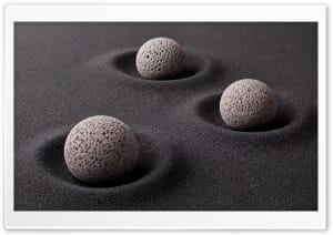 Minimalist Lava Rocks Dark Background 4K UHD Wallpaper for Widescreen and UltraWide Desktop, UltraHD TV, Smartphone, Tablet