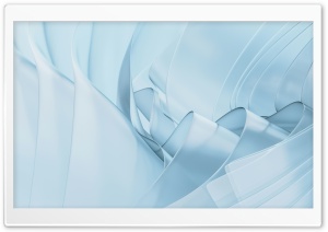 Minimalist Translucent Blue Waves 4K UHD Wallpaper for Widescreen and UltraWide Desktop, UltraHD TV, Smartphone, Tablet