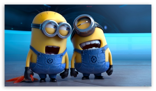 Minion Laught UltraHD Wallpaper for 8K UHD TV 16:9 Ultra High Definition 2160p 1440p 1080p 900p 720p ;