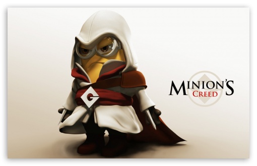 Minions Creed UltraHD Wallpaper for Widescreen 16:10 ;