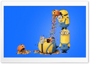 Minions, Halloween Trick and Treat Ultra HD Wallpaper for 4K UHD Widescreen Desktop, Lockscreen, Screensaver, TV, Tablet, Smartphone