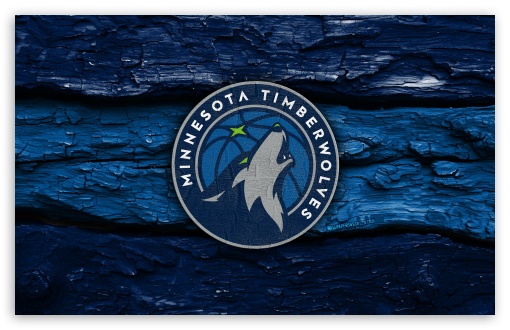 Minnesota Timberwolves Wooden Logo UltraHD Wallpaper for Widescreen 16:10 ;