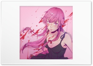 Mirai Nikki 4K UHD Wallpaper for Widescreen and UltraWide Desktop, UltraHD TV, Smartphone, Tablet