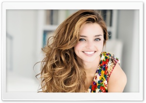 Miranda Kerr Smile Ultra HD Wallpaper for 4K UHD Widescreen desktop, tablet & smartphone