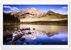 Mirror Lake Ultra HD Wallpaper for 4K UHD Widescreen desktop, tablet & smartphone