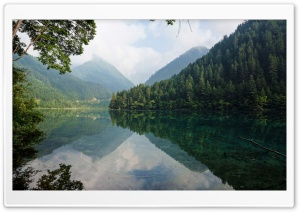 Mirror Lake at Jiuzhaigou Ultra HD Wallpaper for 4K UHD Widescreen desktop, tablet & smartphone
