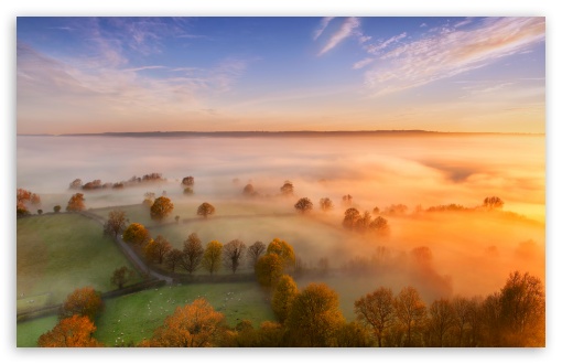 Mists of the English Countryside UltraHD Wallpaper for UHD 16:9 ; HD 16:9 ; UltraWide 21:9 24:10 32:9 32:10 ; Widescreen 16:10 5:3 ; Fullscreen 4:3 5:4 3:2 ; Tablet 1:1 ; Mobile 9:16 9:19.5 9:20 10:16 2:3 3:5 3:4 ; Dual 16:10 5:3 16:9 4:3 5:4 3:2 ;