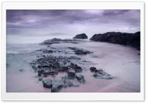 Misty Sea Landscape Ultra HD Wallpaper for 4K UHD Widescreen desktop, tablet & smartphone