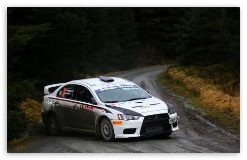 Mitsubishi Rally UltraHD Wallpaper for Widescreen 16:10 ;