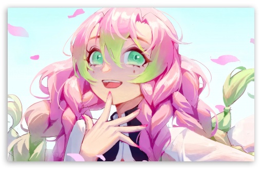 Mitsuri Kanroji, Demon Slayer UltraHD Wallpaper for UHD 16:9 ; HD 16:9 ; UltraWide 21:9 24:10 32:9 32:10 ; Widescreen 16:10 5:3 ; Fullscreen 4:3 5:4 3:2 ; Tablet 1:1 ; Mobile 9:16 9:19.5 9:20 10:16 2:3 3:5 3:4 ; Dual 16:10 5:3 16:9 4:3 5:4 3:2 ;