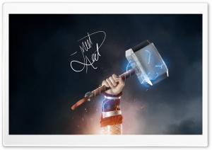 Mjolnir Thor Ultra HD Wallpaper for 4K UHD Widescreen desktop, tablet & smartphone