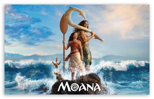 Moana 2026 The Rock as Maui UltraHD Wallpaper for UHD 16:9 ; HD 16:9 ; UltraWide 21:9 24:10 32:9 32:10 ; Widescreen 16:10 ; Tablet 1:1 ; Mobile 9:16 ; Dual 16:10 16:9 ;