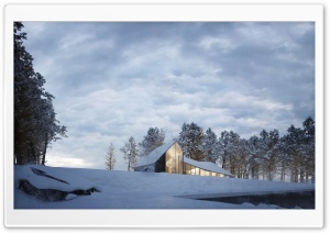 Modern House Close to Nature Ultra HD Wallpaper for 4K UHD Widescreen desktop, tablet & smartphone