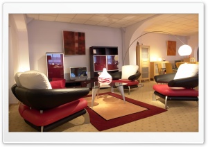Modern Living Room Ultra HD Wallpaper for 4K UHD Widescreen desktop, tablet & smartphone