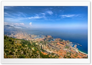 Monaco Panoramic View Ultra HD Wallpaper for 4K UHD Widescreen desktop, tablet & smartphone