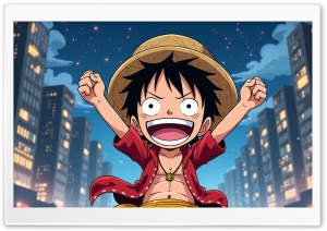Monkey D Luffy - One Piece 4K UHD Wallpaper for Widescreen and UltraWide Desktop, UltraHD TV, Smartphone, Tablet