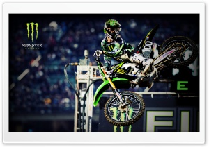 Monster Energy Motocross Ultra HD Wallpaper for 4K UHD Widescreen desktop, tablet & smartphone