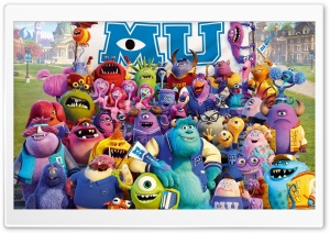 Monsters University Ultra HD Wallpaper for 4K UHD Widescreen desktop, tablet & smartphone